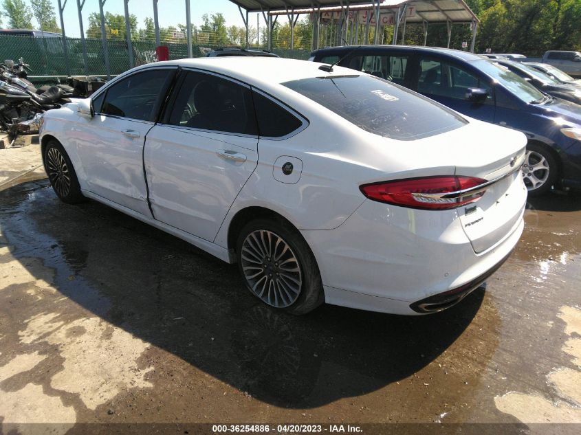 2017 FORD FUSION SE - 3FA6P0H9XHR161921