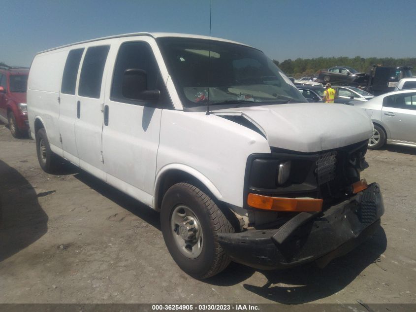 2013 CHEVROLET EXPRESS CARGO VAN - 1GCWGGCA6D1164646