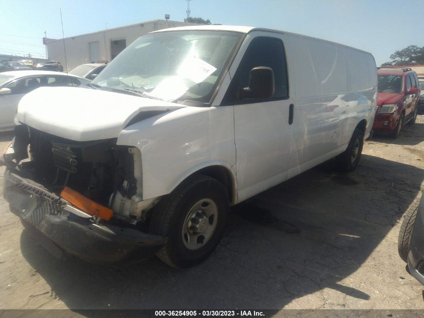 2013 CHEVROLET EXPRESS CARGO VAN - 1GCWGGCA6D1164646