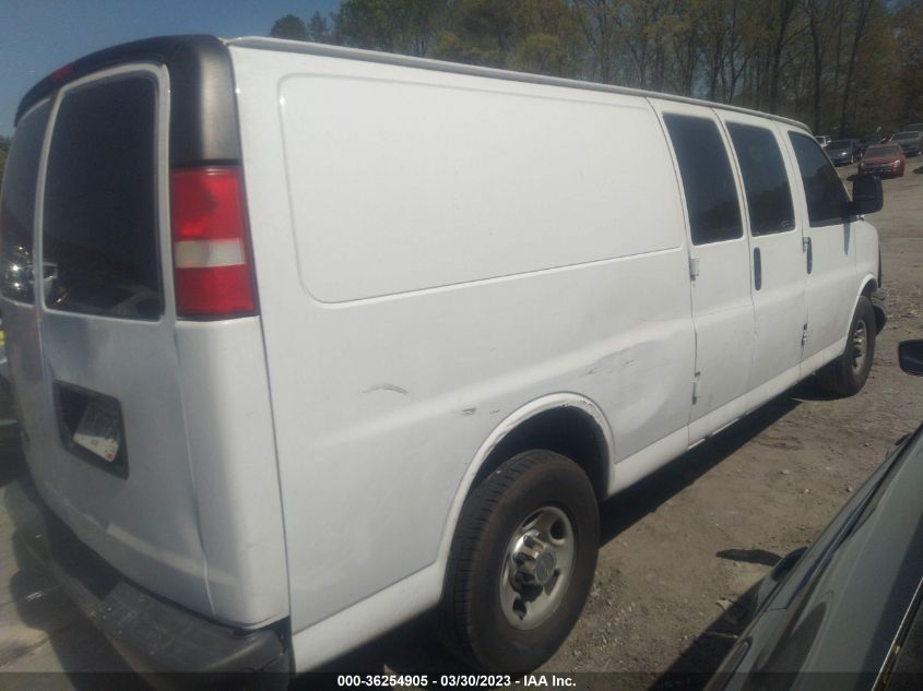 2013 CHEVROLET EXPRESS CARGO VAN - 1GCWGGCA6D1164646