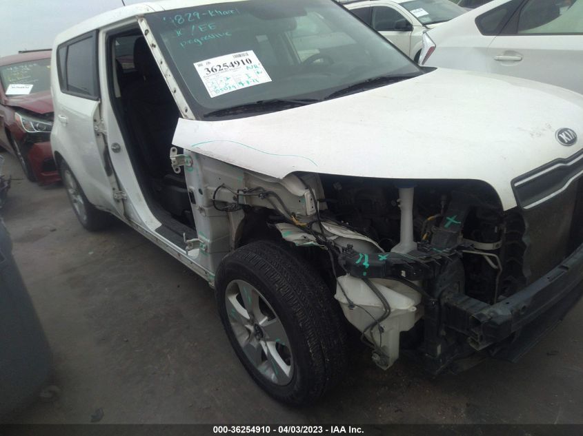 2018 KIA SOUL BASE - KNDJN2A29J7535810