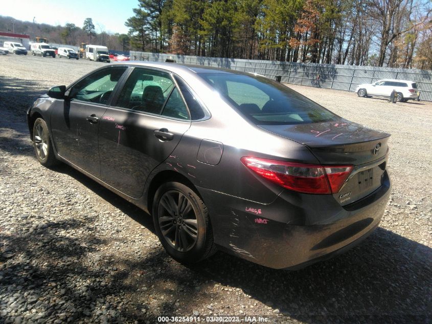 2015 TOYOTA CAMRY XLE/SE/LE/XSE - 4T1BF1FK3FU101973