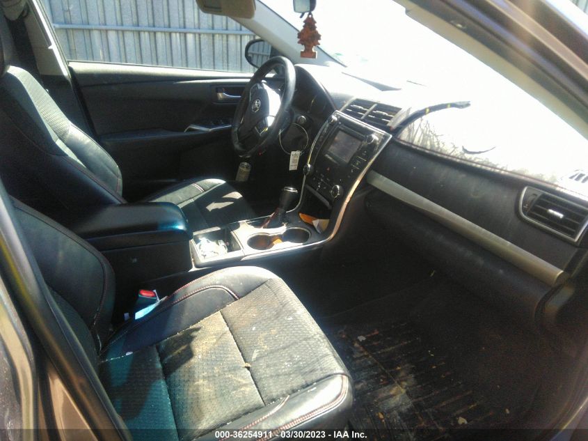 2015 TOYOTA CAMRY XLE/SE/LE/XSE - 4T1BF1FK3FU101973