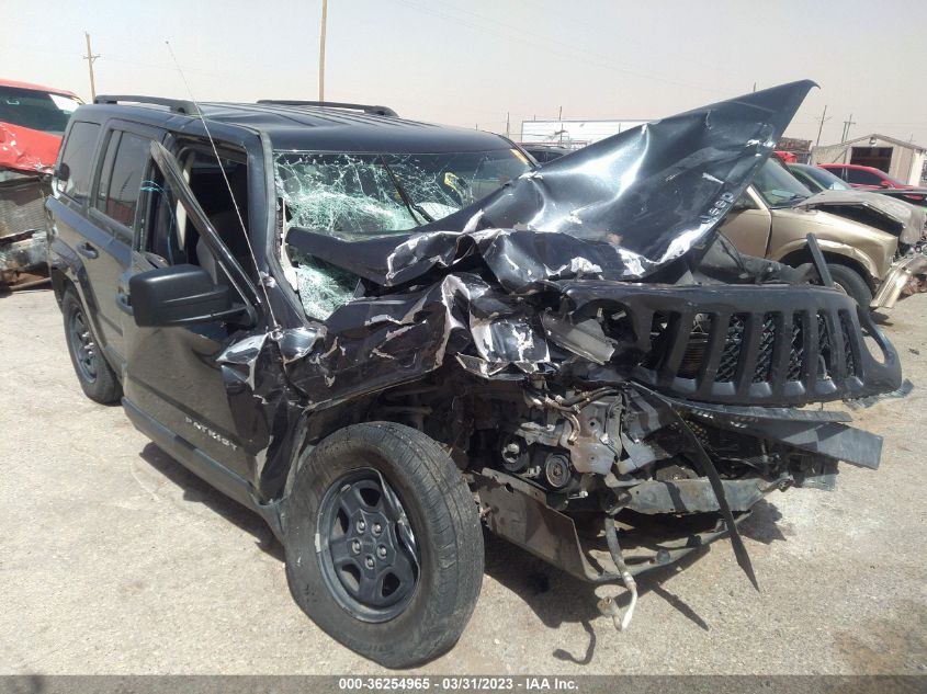 2016 JEEP PATRIOT SPORT - 1C4NJPBBXGD562386