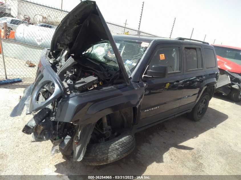 2016 JEEP PATRIOT SPORT - 1C4NJPBBXGD562386