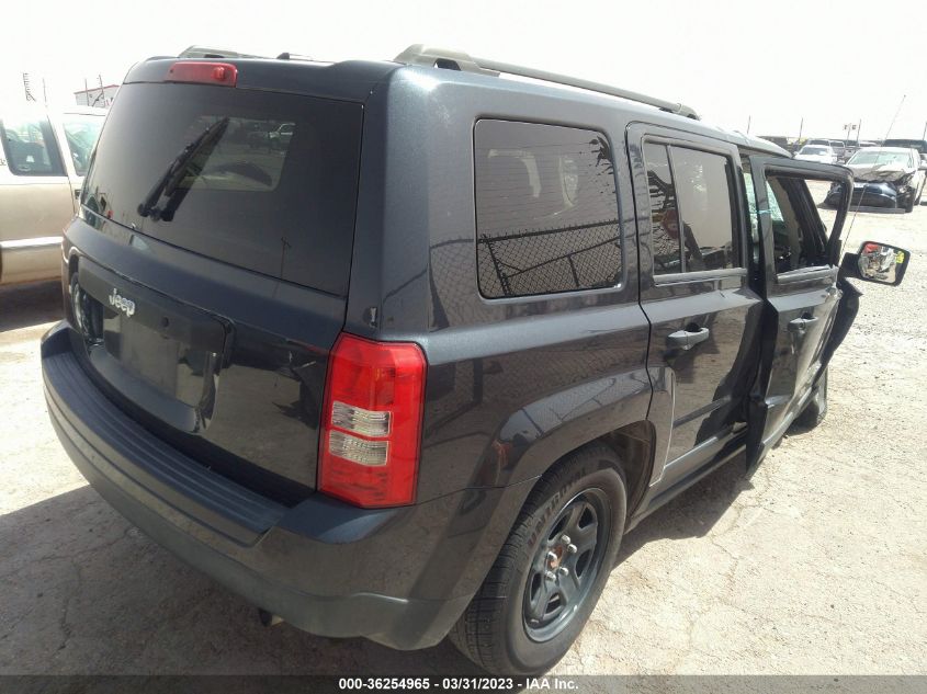 2016 JEEP PATRIOT SPORT - 1C4NJPBBXGD562386