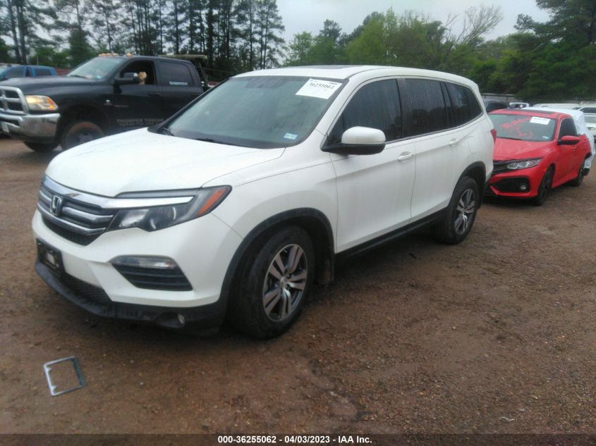 2017 HONDA PILOT EX-L - 5FNYF5H74HB031412