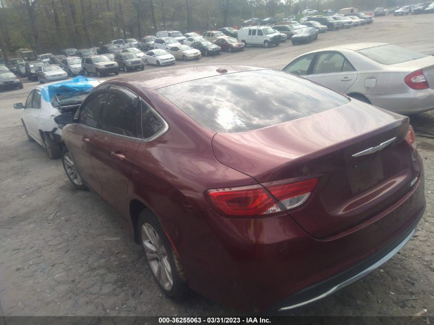 2015 CHRYSLER 200 LIMITED - 1C3CCCAB9FN758229