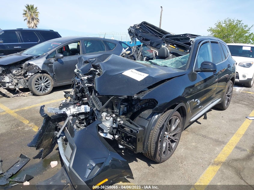 VIN WBX47DP06PN188596 2023 BMW X3 SDRIVE30I