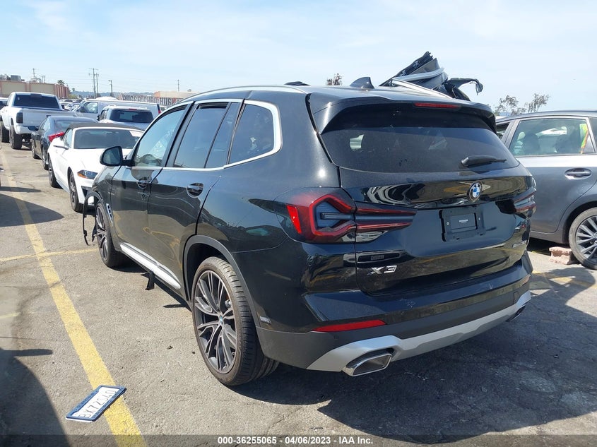 VIN WBX47DP06PN188596 2023 BMW X3 SDRIVE30I