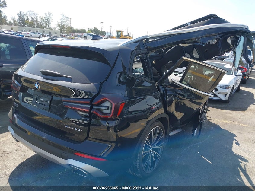 VIN WBX47DP06PN188596 2023 BMW X3 SDRIVE30I