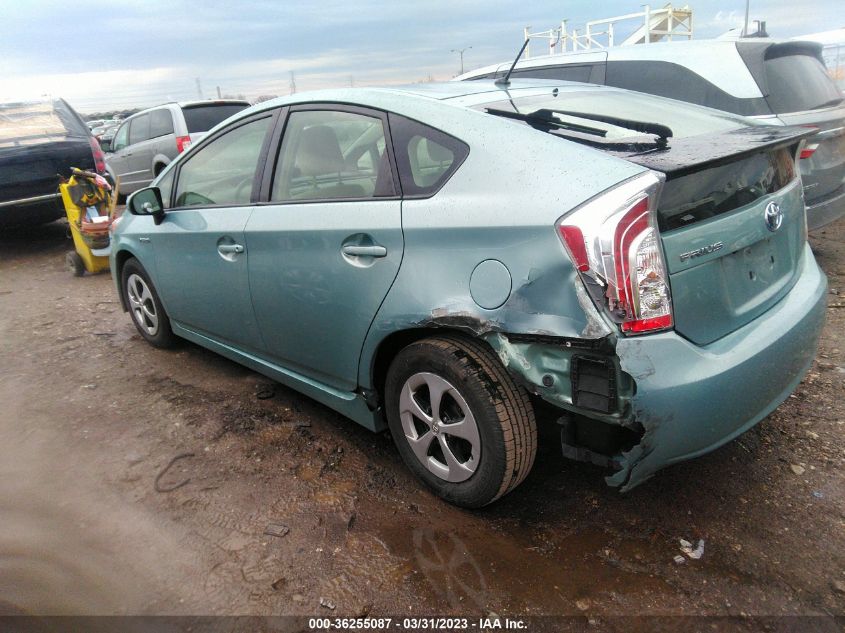 2015 TOYOTA PRIUS FOUR - JTDKN3DUXF1912503