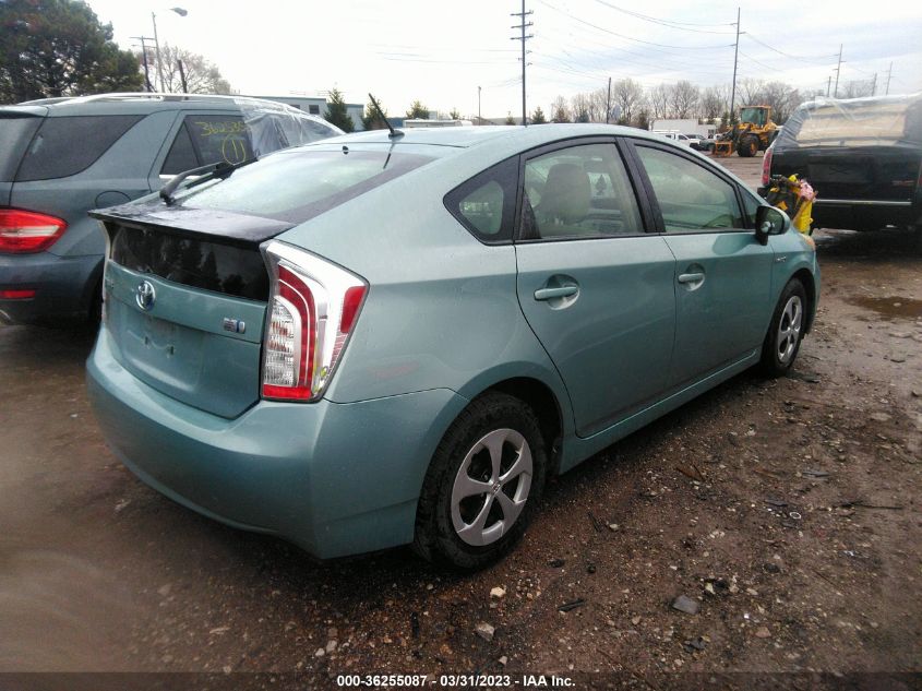 2015 TOYOTA PRIUS FOUR - JTDKN3DUXF1912503