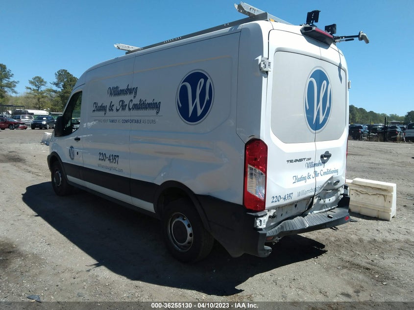 VIN 1FTYR2CM1KKA58905 2019 FORD TRANSIT VAN