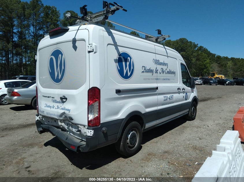 VIN 1FTYR2CM1KKA58905 2019 FORD TRANSIT VAN