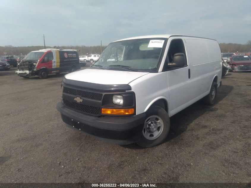2017 CHEVROLET EXPRESS CARGO VAN - 1GCWGAFF6H1281914