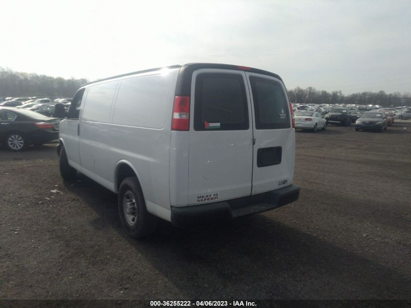 2017 CHEVROLET EXPRESS CARGO VAN - 1GCWGAFF6H1281914