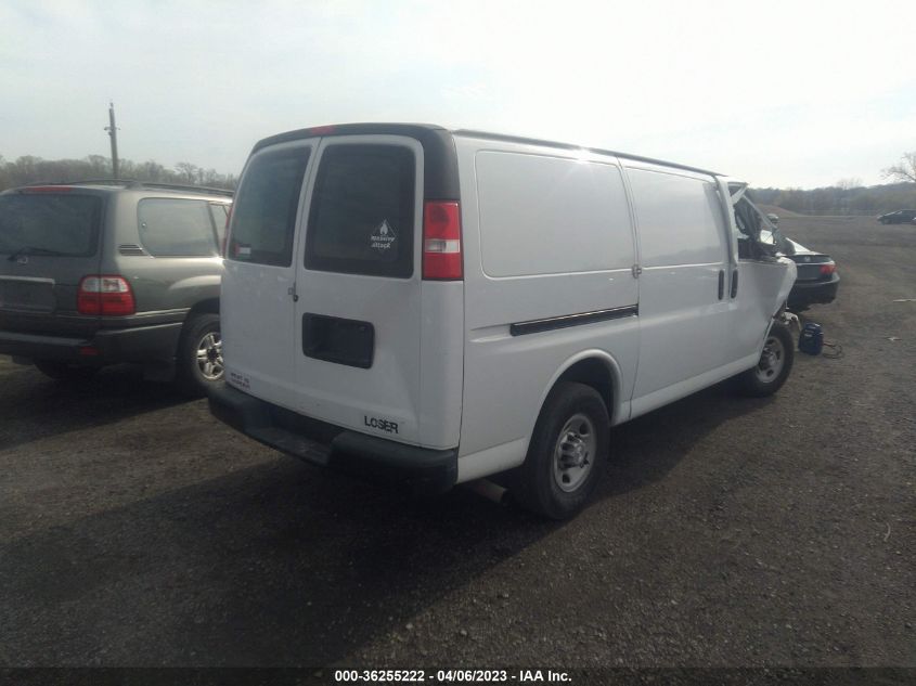 2017 CHEVROLET EXPRESS CARGO VAN - 1GCWGAFF6H1281914
