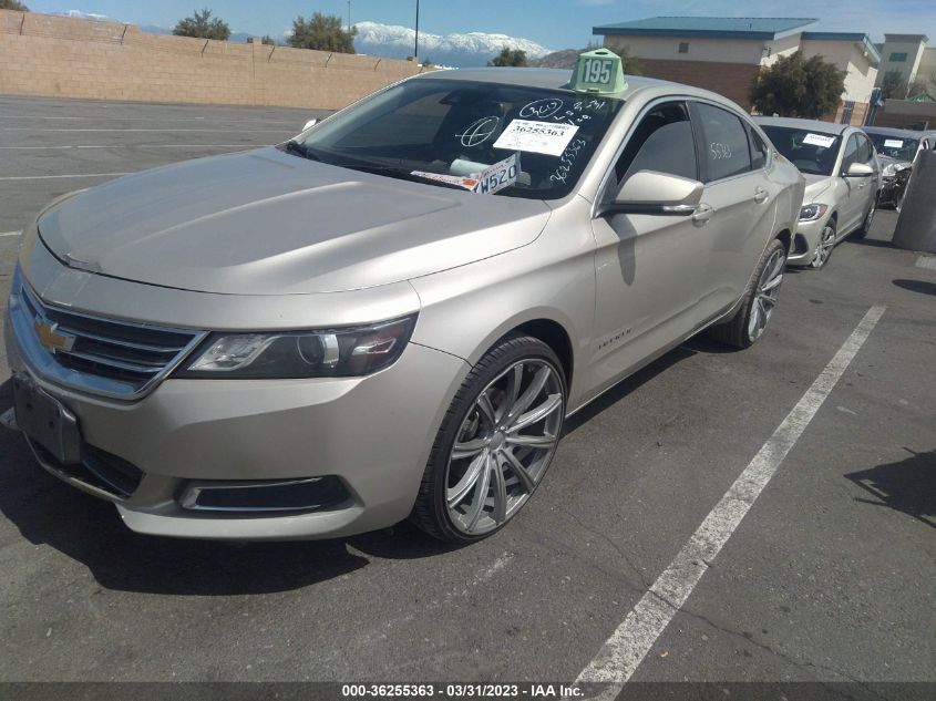 2015 CHEVROLET IMPALA LT - 2G1125S34F9229825