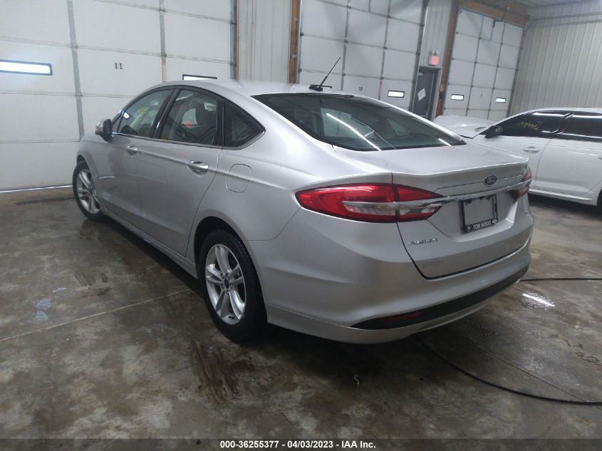 2018 FORD FUSION SE - 3FA6P0H75JR195186