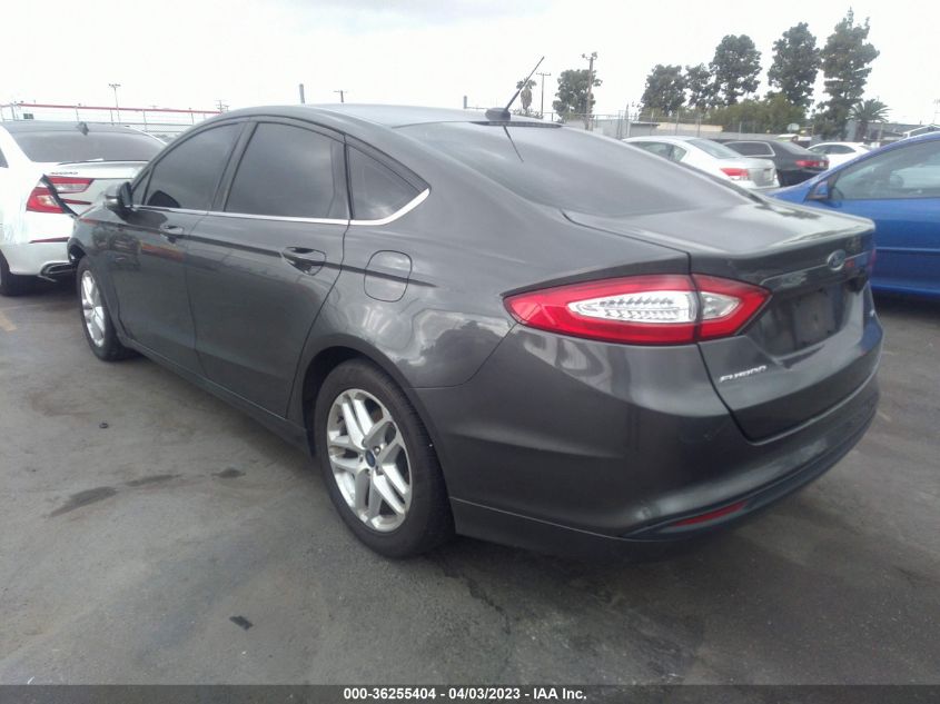 2016 FORD FUSION SE - 3FA6P0H71GR330981