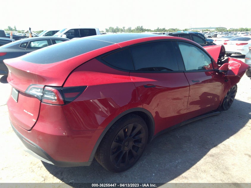 VIN 7SAYGAEE9PF583675 2023 TESLA MODEL Y LONG RANGE