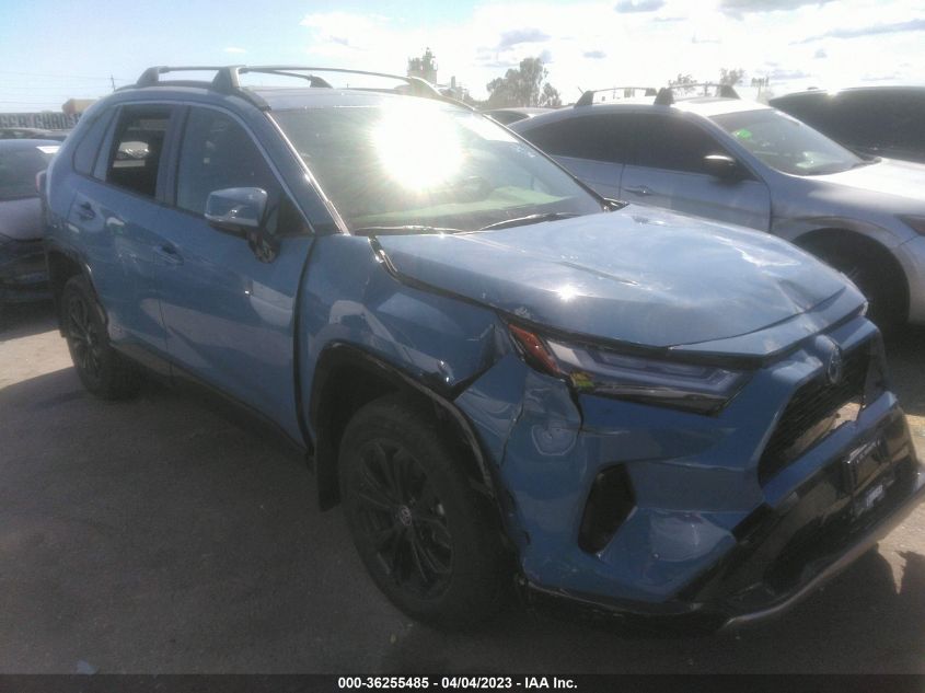 2022 TOYOTA RAV4 HYBRID SE - JTM16RFV0ND064680