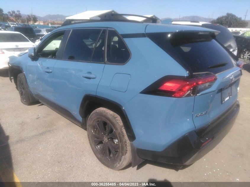 VIN JTM16RFV0ND064680 2022 TOYOTA RAV4 HYBRID SE