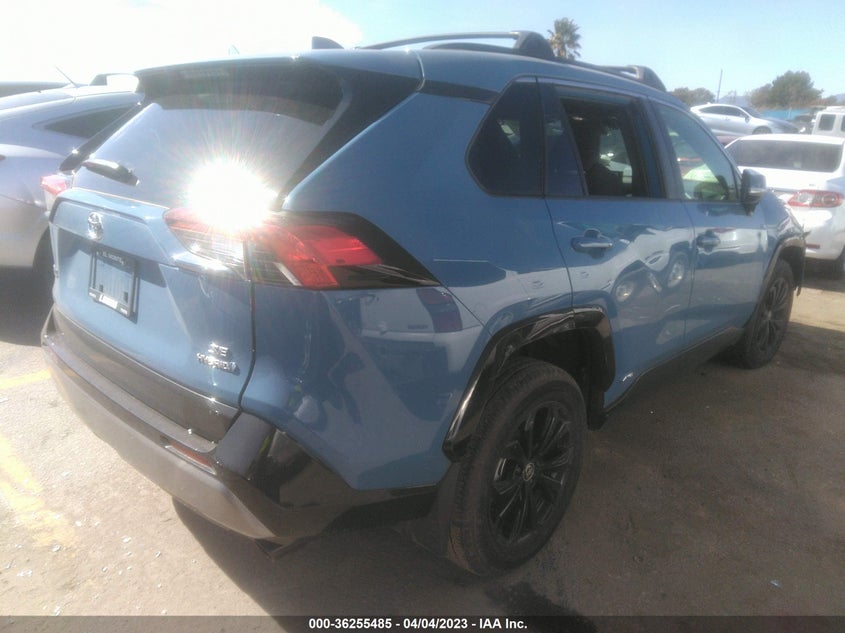 VIN JTM16RFV0ND064680 2022 TOYOTA RAV4 HYBRID SE