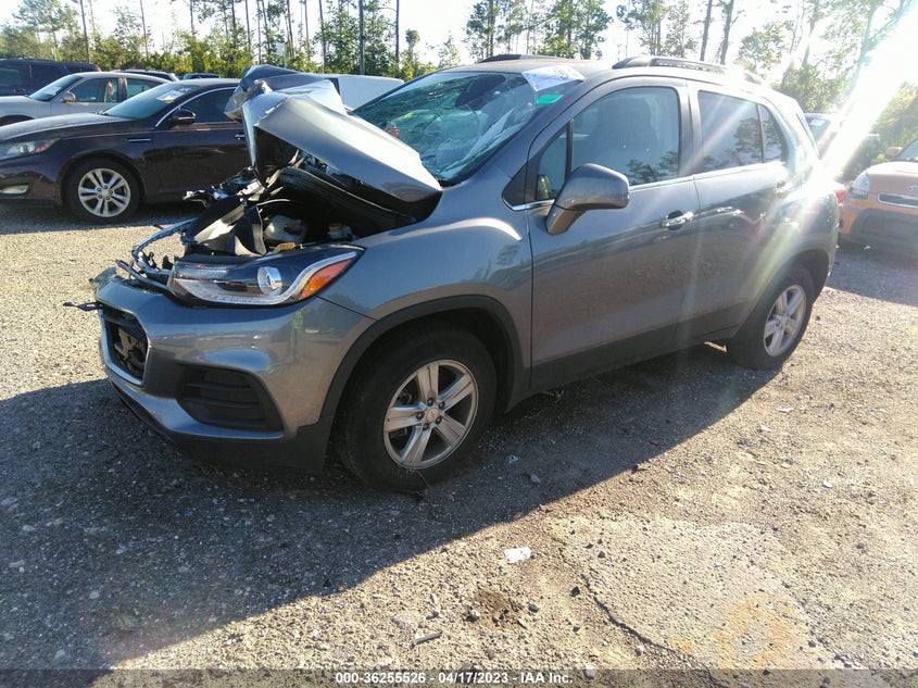 VIN 3GNCJLSB3LL282885 2020 CHEVROLET TRAX LT