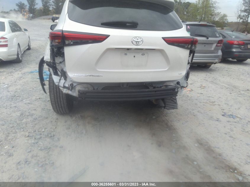 2021 TOYOTA HIGHLANDER L/LE - 5TDZZRAH7MS049575