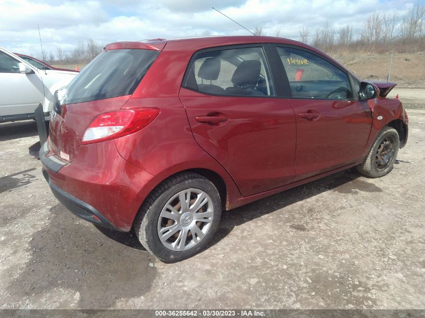 2014 MAZDA MAZDA2 SPORT - JM1DE1KZXE0179465