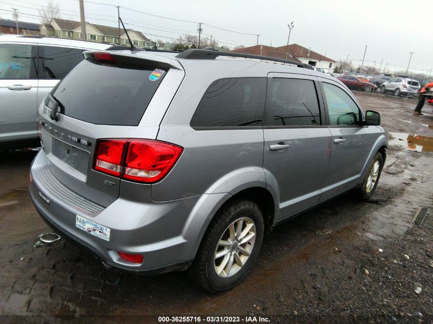 2015 DODGE JOURNEY SXT - 3C4PDDBG9FT753428