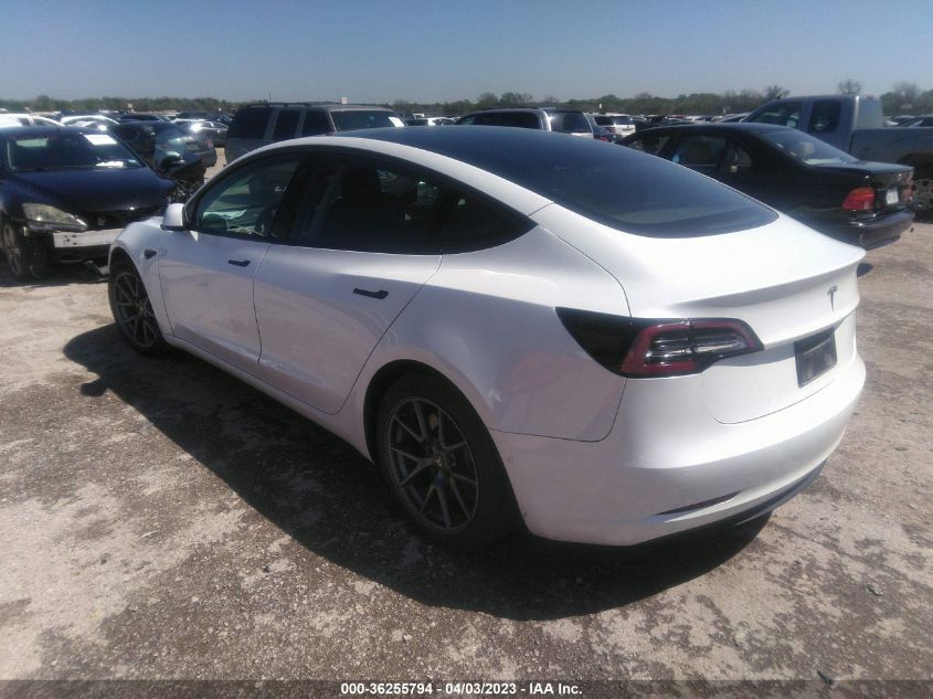 2021 TESLA MODEL 3 STANDARD RANGE PLUS - 5YJ3E1EA3MF093383