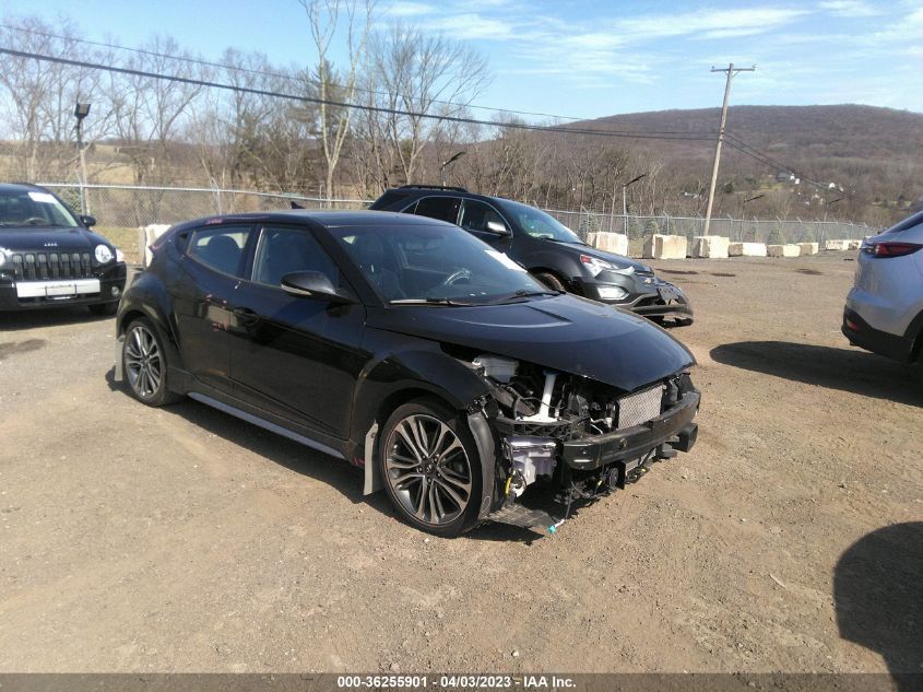 2017 HYUNDAI VELOSTER TURBO - KMHTC6AE4HU308564