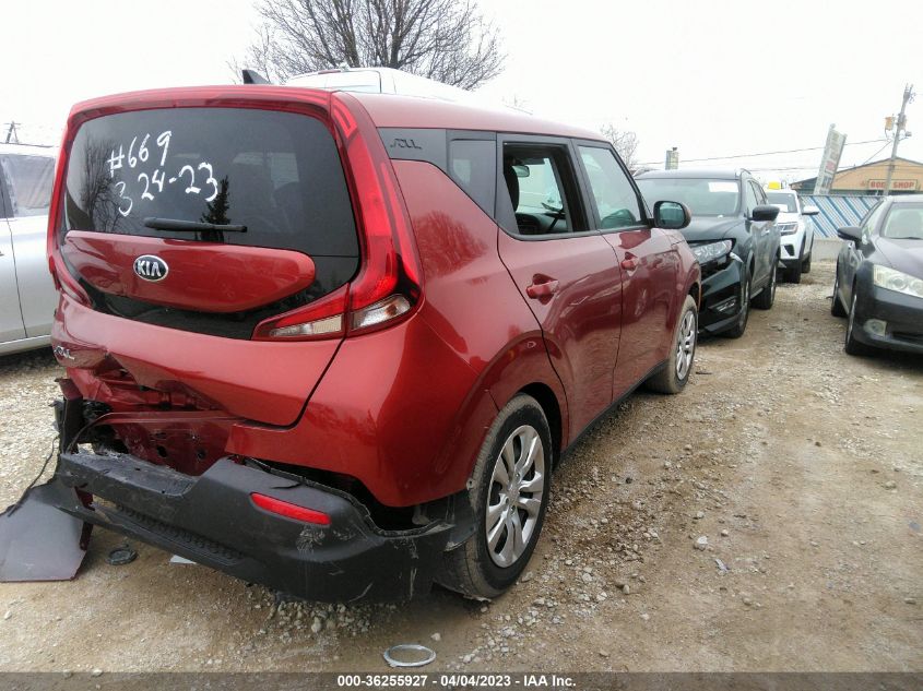 2021 KIA SOUL LX - KNDJ23AU9M7782510