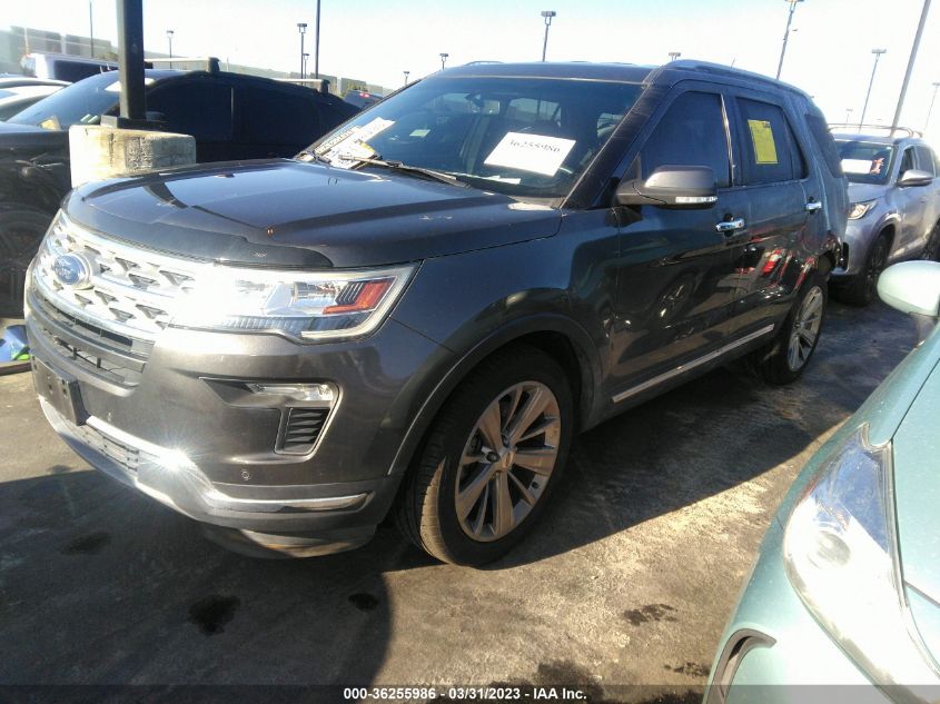 2018 FORD EXPLORER LIMITED - 1FM5K7F89JGB80637
