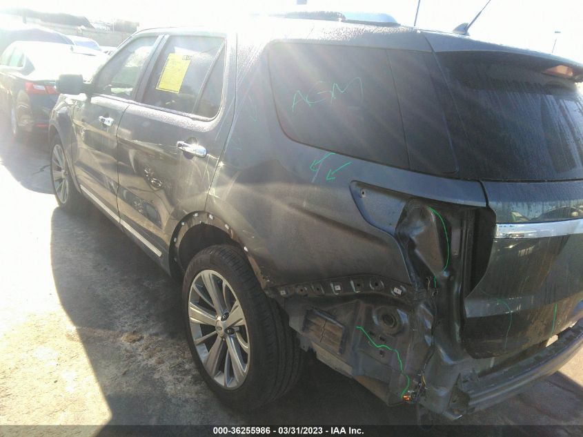2018 FORD EXPLORER LIMITED - 1FM5K7F89JGB80637
