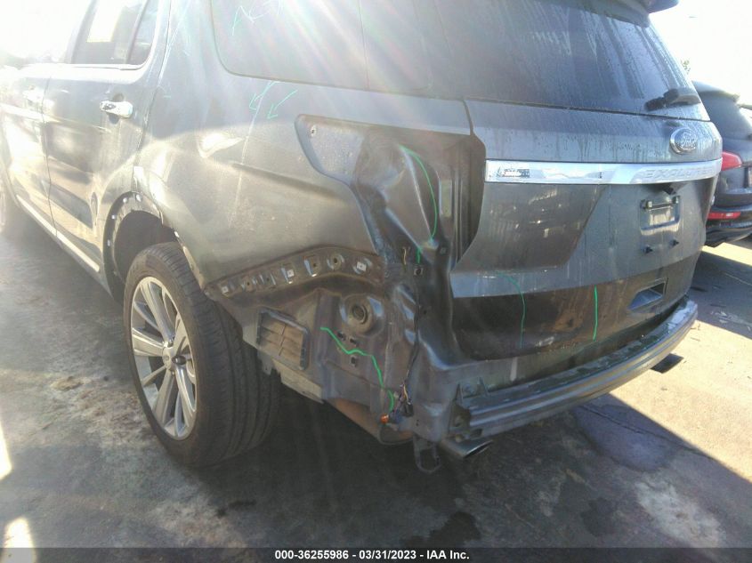 2018 FORD EXPLORER LIMITED - 1FM5K7F89JGB80637