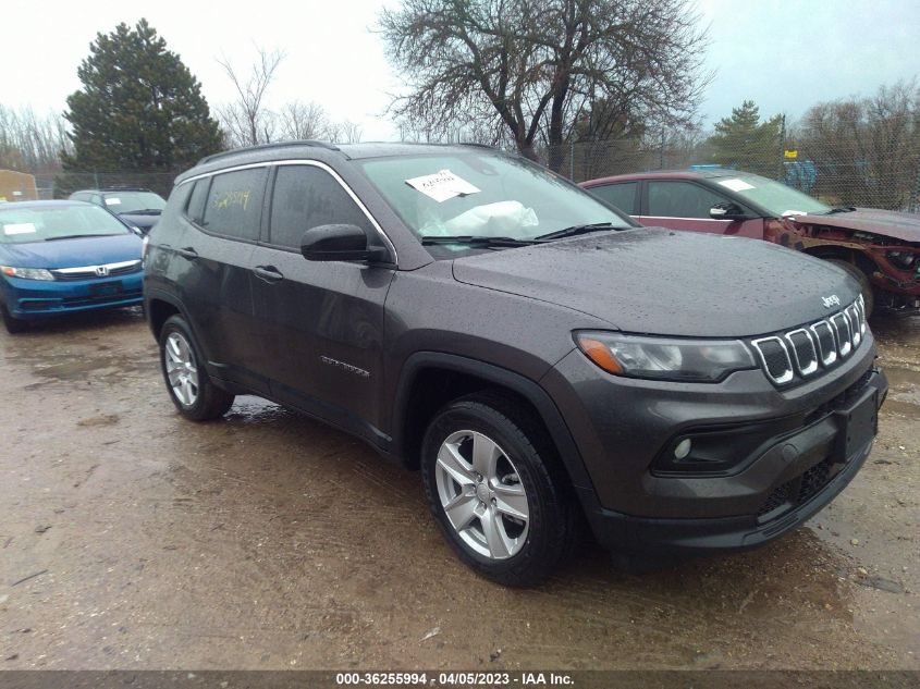 2022 JEEP COMPASS LATITUDE - 3C4NJDBB4NT231650