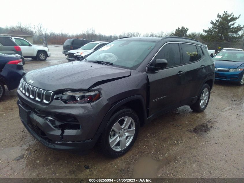2022 JEEP COMPASS LATITUDE - 3C4NJDBB4NT231650