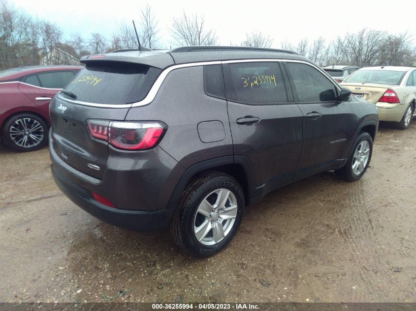 2022 JEEP COMPASS LATITUDE - 3C4NJDBB4NT231650