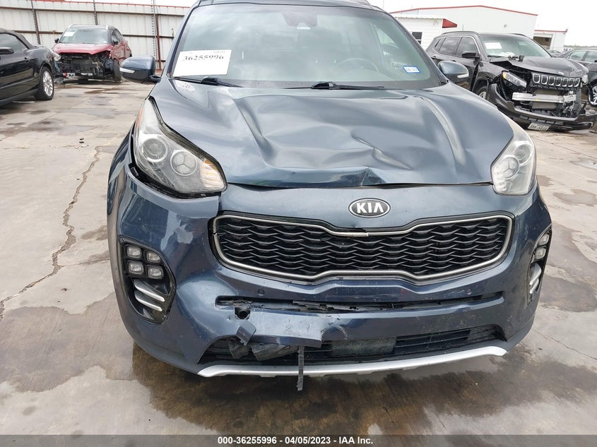 VIN KNDPR3A61H7221845 2017 KIA SPORTAGE SX TURBO