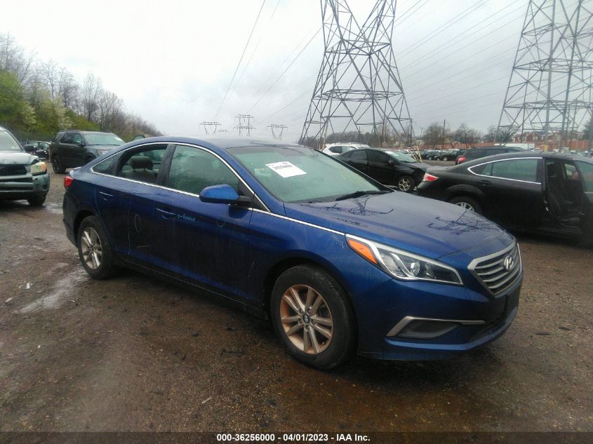 2016 HYUNDAI SONATA 2.4L SE - 5NPE24AF2GH283220