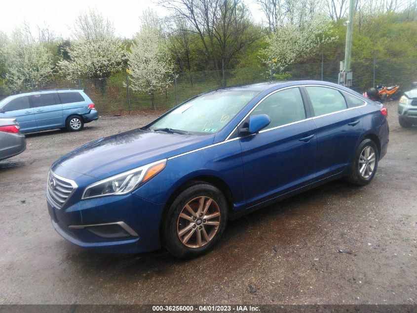 2016 HYUNDAI SONATA 2.4L SE - 5NPE24AF2GH283220