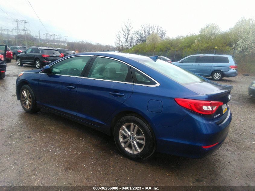 2016 HYUNDAI SONATA 2.4L SE - 5NPE24AF2GH283220