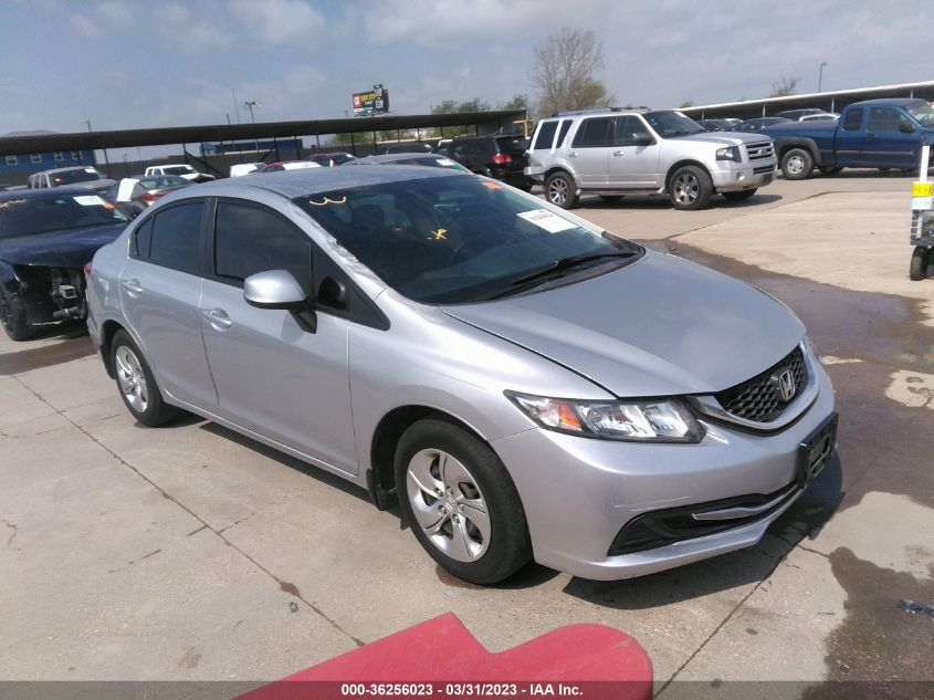 2013 HONDA CIVIC SDN LX - 2HGFB2F59DH601459