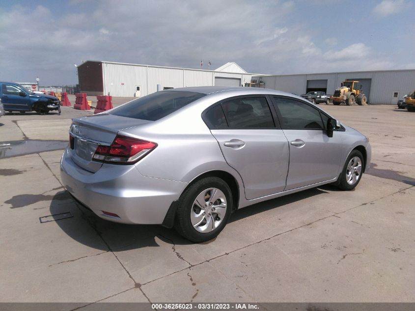 2013 HONDA CIVIC SDN LX - 2HGFB2F59DH601459