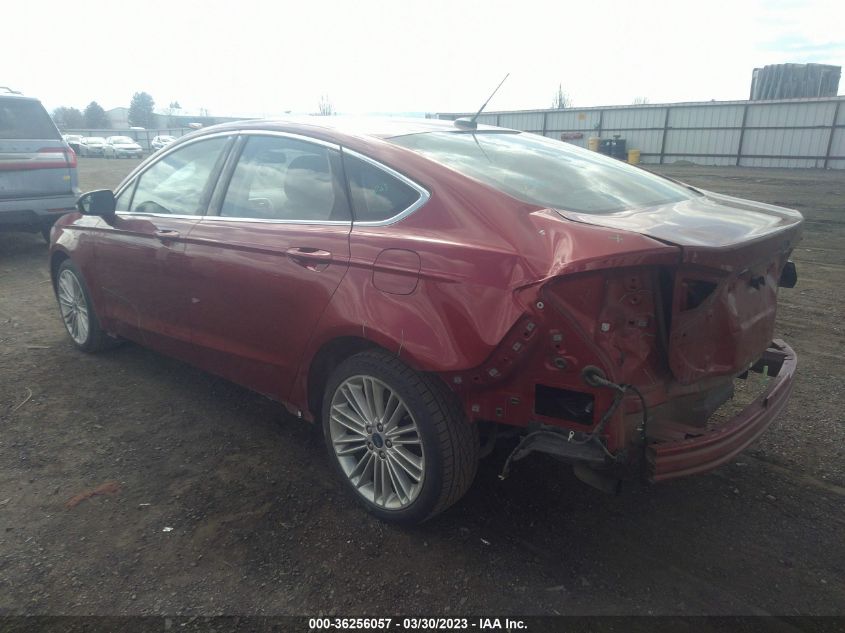 2016 FORD FUSION SE - 3FA6P0T93GR278715