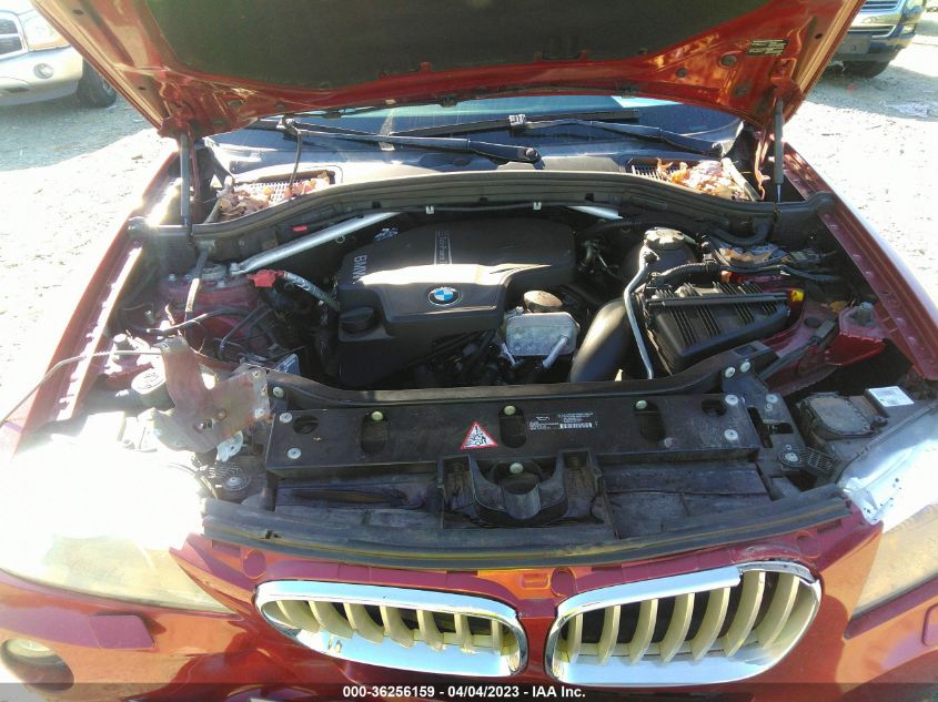 2014 BMW X3 XDRIVE28I - 5UXWX9C53E0D35926